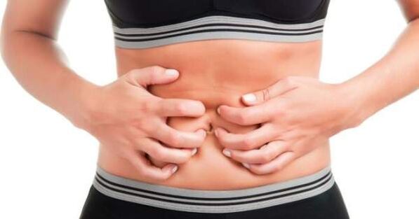 Πόνος στην κοιλιά λόγω της παρουσίας παρασίτων στα έντερα